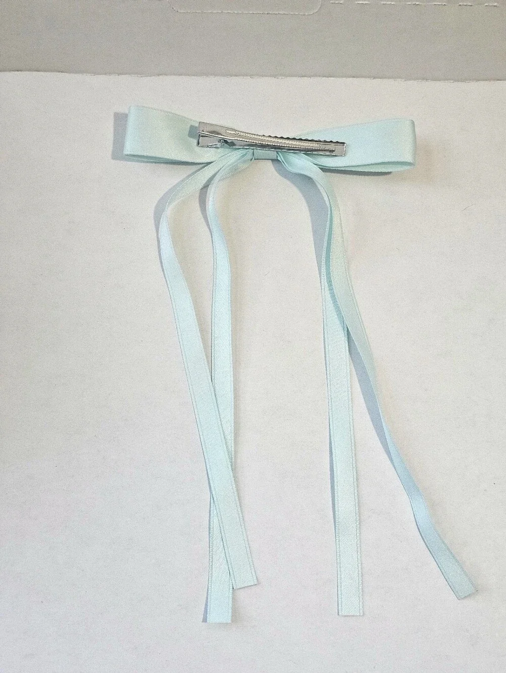Hair Bow Clips with Long Tail, set of 2